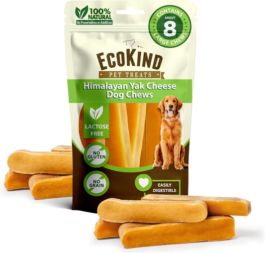 Dog Yak Chews for Large Dogs (1 lb to 5lb Bags)